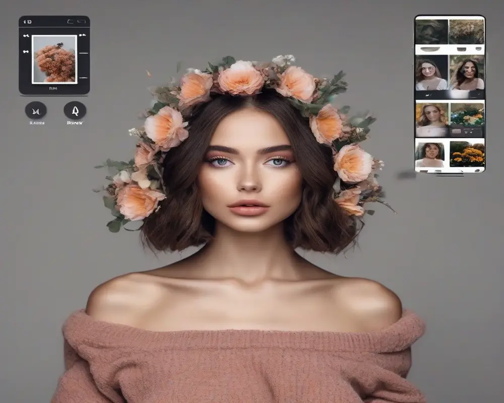 ai photo editor type instructions to edit product images - step by step visual guide